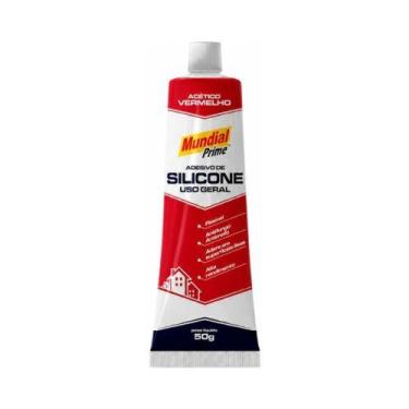 Imagem de Silicone Vermelho 50g - Adesivo Vedante Mundial Prime