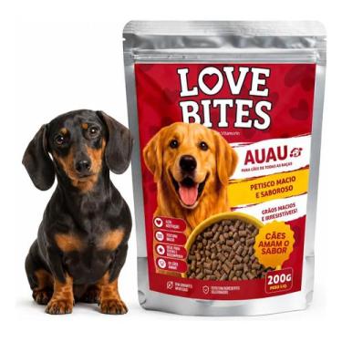 Imagem de Petisco para Cães Love Bites AUAU 200g Bifinho Macio Sem Corantes com 
