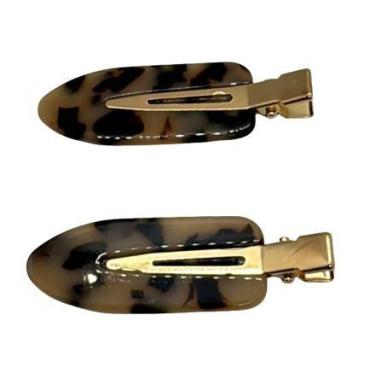 Imagem de Kit de Presilhas de Cabelo Glamour Animal Print ThePró
