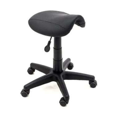 Imagem de KIT MOCHO SELA COR PRETA + FLANGE + PISTÃO + CAPA TELESCÓPICA + BASE SECRETÁRIA REFORÇADA