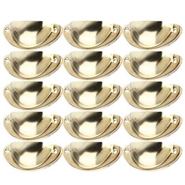 Imagem de 18 Pcs Puxador Em Semicírculo Maçaneta Da Porta Em Semicírculo Puxadores De Gaveta Em Semicírculo Puxador Vintage Puxadores De Maçanetas De Bronze Antigo Acessórios Mobiliário