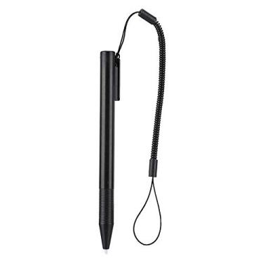 Imagem de Caneta Stylus portátil antiarranhões, resistente à tela sensível ao toque, caneta stylus antiarranhões com corda de mola, adequada para telefones celulares resistentes, computadores de tablet resistivos