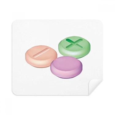 Imagem de Produtos de cuidados com a saúde da pílula, pano de limpeza de tela, 2 peças, tecido de camurça