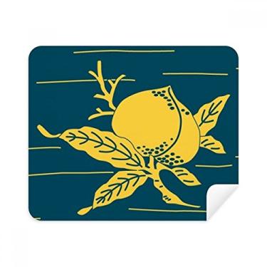 Imagem de Pintura Cultura Pêssego Amarelo Limpador de Tela 2 Peças Tecido de Camurça