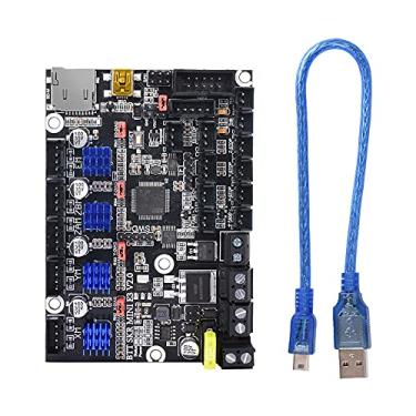 Imagem de BIGTREETECH SKR Mini E3 V2.0 placa de controle de 32 bits com driver TMC2209 UART nova atualização de peças de impressora 3D para impressora 3D Ender 3 V2, Ender3 Pro, Ender-3 Series 3D