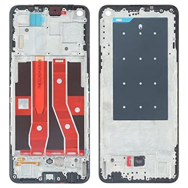 Imagem de HONGYAN Peças de substituição de telefone celular Alojamento frontal Quadro LCD Placa de bezel para OPPO Reno4 Se Peeat00 Peam00 Acessórios telefônicos