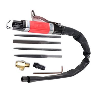 Imagem de Lima pneumática, serra de corpo de arquivo alternativo a ar com interruptor de botão de pressão Máquina pneumática de moagem de arquivo ferramentas de ferragem 6.2bar 90psi para casa