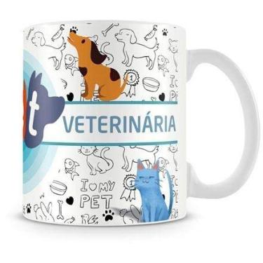 Imagem de Caneca Profissão Veterinária (Com Nome)