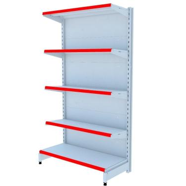 Imagem de Gondola Parede 196 Amapa Flex 60 Inicial Branco Fx Vermelho