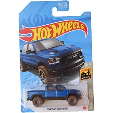 Imagem de Hot Wheels 2020 Ram 1500 Rebel, [Azul] 101/250 Baja Blazers 8/10