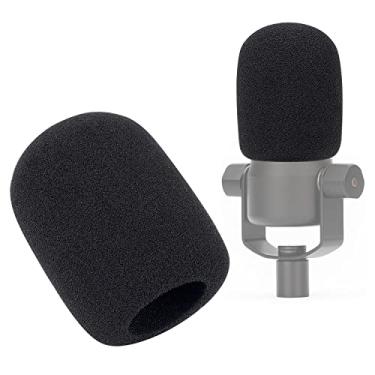 Imagem de Filtro Pop Rode PodMic – Para-brisas profissional compatível com capa de microfone Rode PodMic, melhora a qualidade do som, reduz ruídos de vento abundantes