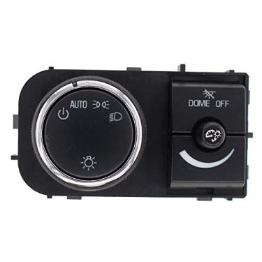 Imagem de NewYall Interruptor de farol com regulador de intensidade de luz sem faróis de neblina