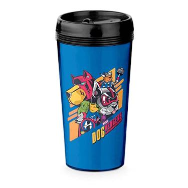 Imagem de Copo Viagem 520ml Dogvengers Vingadores Geek Nerd
