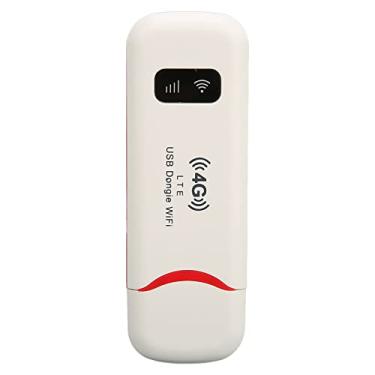 Imagem de WiFi Portátil, 4G LTE USB Roteador WiFi Portátil Ponto de Acesso Móvel de Bolso, Roteador Inteligente de Rede Sem Fio, Roteador de Ponto de Acesso WiFi Sem Fio Suporta 10