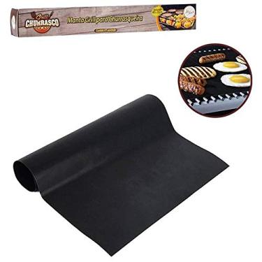 Imagem de Manta Grill Antiaderente De Teflon Para Churrasqueira E Assadeiras Manta Grill Anti Aderente De Teflon Para Churrasqueira E Assadeiras