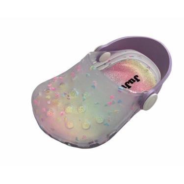 Imagem de Babuche Infantil Feminina Tie-Dye Coraçoes Juju