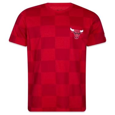 Imagem de Camiseta New Era Chicago Bulls NBA Energy Spirit Masculino - Vermelho-Masculino