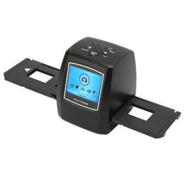 Imagem de Scanner Portátil de Slides de Filme Negativo, Scanner de Filme Móvel Com Suporte para Filme Slide de 35 135 Mm, Converte Imagens JPEG Digitais de 5 MP 10 MP, Tela LCD de 2,4