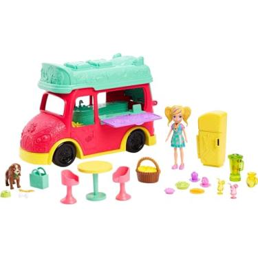 Imagem de Food Truck 2 Em1 Mattel Polly Pocket Loira