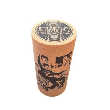 Imagem de Castellani Home & Decor, Banco Rolha de Vinho Disco Elvis P&B
