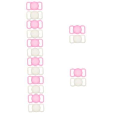 Imagem de Homoyoyo 16 Peças Fivela De Coleira De Estimação Suprimentos Para Animais De Estimação Suporte Para Pendurar Roupas Aparelho De Rastreamento Gel De Sílica Fivela De Colarinho O Cachorro