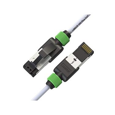 Imagem de LINKUP - [Testado com cabo Ethernet Versiv CableAnalyzer Cat7 -7 FT (pacote com 3) 10G RJ45 S/FTP blindado duplo | Jogo de roteador de switch LAN de rede Internet | Alta velocidade | 30AWG branco