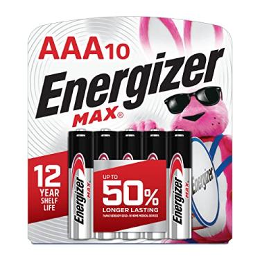 Imagem de Pilhas alcalinas AAA Energizer E92CP10, 10 unidades