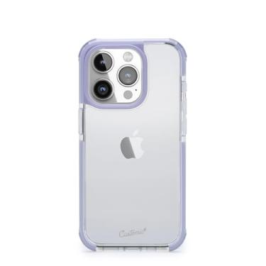 Imagem de Customic Capinha Case Capa para Celular iPhone 15 Pro (6.1"), Impactor Ultra Anti Impacto Proteção Militar 3 metros contra quedas, Antiamarelamento, Transparente, Lilás