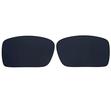 Imagem de Wetnenss Lentes de substituição para Oakley Gascan / 1,5 mm polarizadas/fáceis de instalar (preto)
