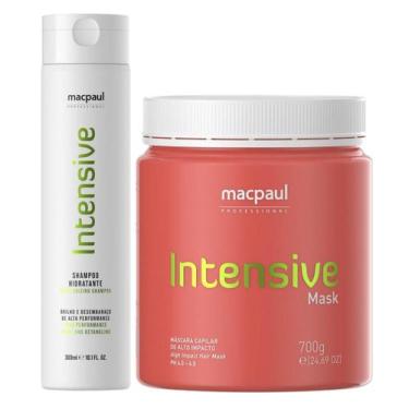 Imagem de Kit Macpaul Intensive Shampoo 300ml E Máscara Capilar 700G - Macpaul P
