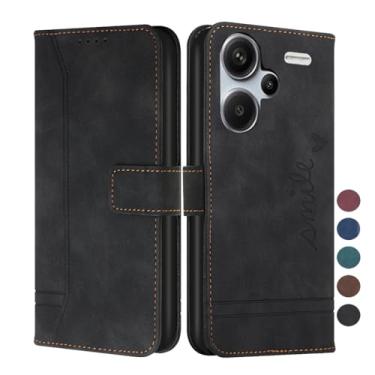 Imagem de COTDINFOR Capa carteira para Xiaomi Redmi Note 13 Pro+ Plus 5G, com suporte para cartão, capa flip de couro com suporte, proteção total magnética, capa para celular Xiaomi Redmi Note 13 Pro+ Plus 5G
