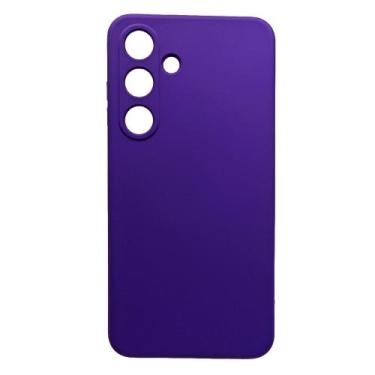 Imagem de Capa Capinha Compatível Com Samsung Galaxy s24 tela 6.2 Silicone Avelu