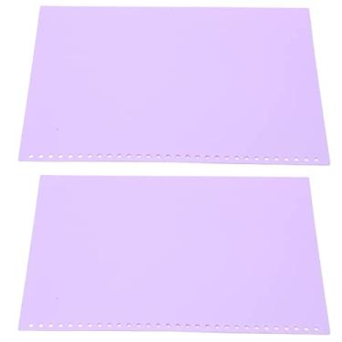 Imagem de Capa de Papel, 20 Peças A4 30 Furos Capa de Encadernação de Folhas Soltas Protetor de Papel de Folha de Plástico PP para Escritório, Máquina de Encadernação/selagem, Protetores