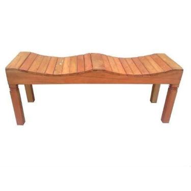 Imagem de Banco Mineiro Ripado Em Madeira De Demolição - Cód 1549 - Barrocarte