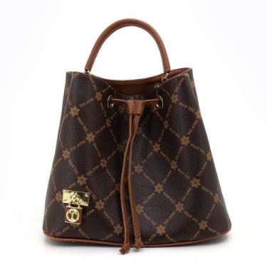 Imagem de Bolsa Saco Com Repartição Detalhe Cadeado Versátil Exclusiva - Talassa