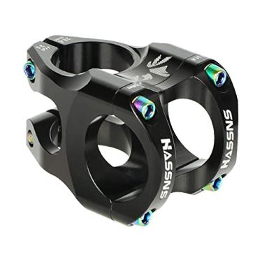 Imagem de Haste de premium de 31,8 mm, haste de, substituição do guidão de liga de alumínio 28,6 mm para de montanha, downhil, PRETO