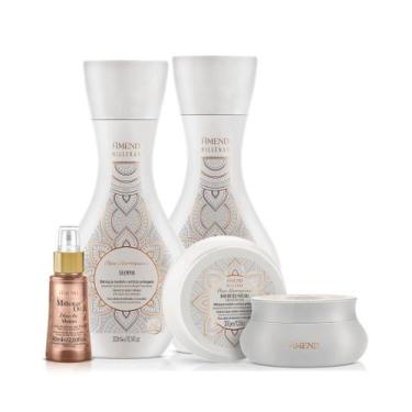 Imagem de Amend Millenar Óleos Marroquinos Sh 300ml + Cond 300ml + Masc 300ml + 