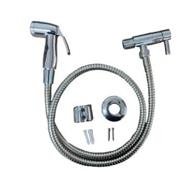 Imagem de Ducha higiênica para banheiro Abs cromada 1/4 de volta - SOMA METAIS