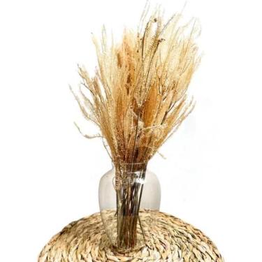 Imagem de Arranjo Decoração Mesa Sala Escritório Vaso Branco + Buque - FLORA FUL