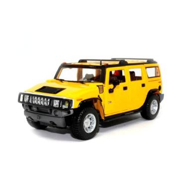 Imagem de Miniatura Hummer H2 SUV 2003 Amarelo Maisto 1/27