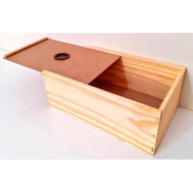 Imagem de Caixa tenébrio 1 respiro - HR ARTEFATOS DE MADEIRA