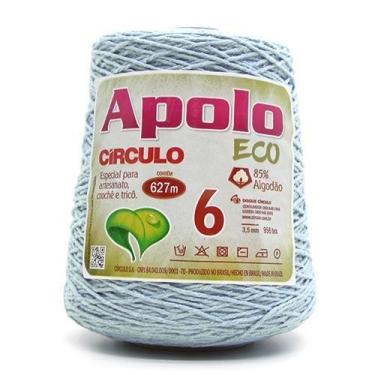 Imagem de Barbante Apolo Eco nº06 600g - CÍRCULO, 2373 AZUL BEBÊ