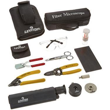 Imagem de Leviton Kit de ferramentas de fibra Opt-X Pro 49800-UTP (inclui ferramenta Thread Lock Versa-Cleave)