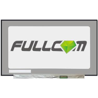 Imagem de FULLCOM Nova tela LCD de substituição FHD 1920x1080 (sem toque) 17,3 polegadas 144Hz IPS 40 pinos fosco para GS75 Stealth MS-17G1 para laptop/tela/aplicação LCD