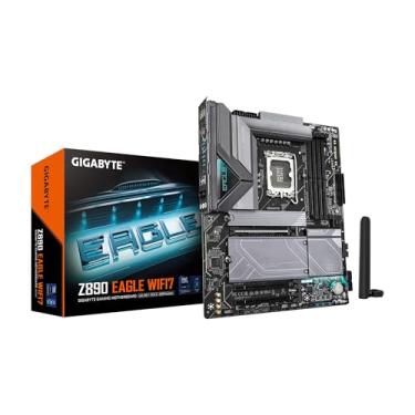 Imagem de GIGABYTE Z890 EAGLE WIFI7: Placa-mãe Intel Z890 com DDR5, WIFI7 e 2,5 GbE LAN