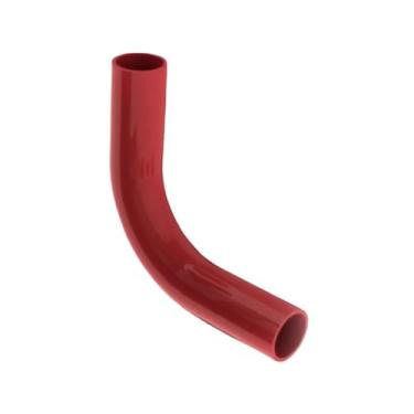 Imagem de Curva P Eletroduto 90 PVC Lisa 1 " Vermelho MASSTER - Masster Plast.