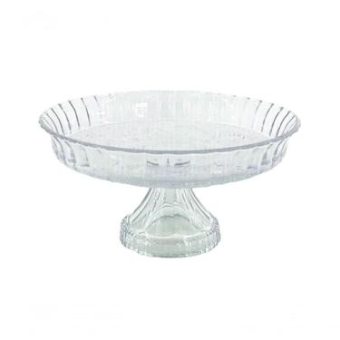 Imagem de Prato Para Bolo Vidro C/ Pe 30cm