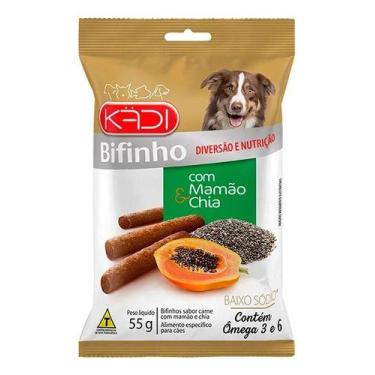 Imagem de Kadi bifinho mamao/chia 55g - ONGPET