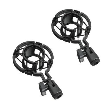 Imagem de 2 Suporte Aranha Shock Mount P/ Microfone Condensador Bm800 - Waver, P