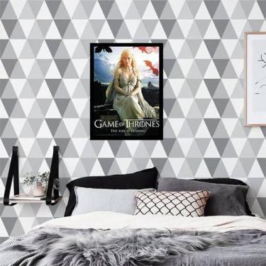 Imagem de Quadro Decorativo Game of Thrones Daenerys Targaryen 45x34cm - Quadros